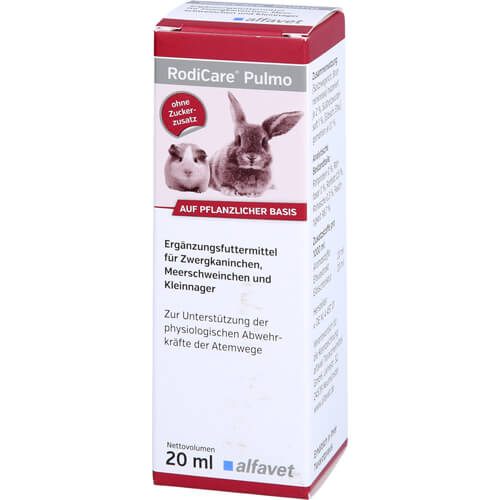 RODICARE Pulmo flü.f.Kleinnag./Meerschw./Zwergkan.