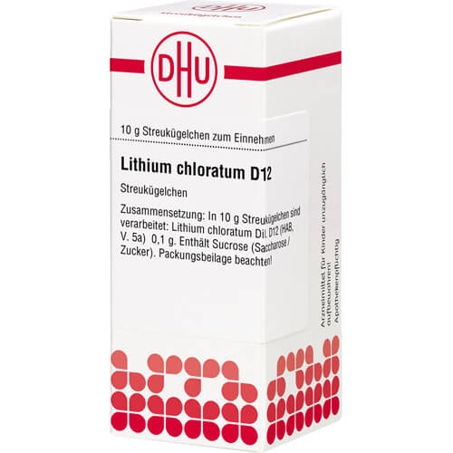 LITHIUM CHLORATUM D 12 Globuli