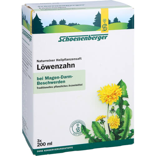LÖWENZAHN SAFT Schoenenberger Heilpflanz.Säfte