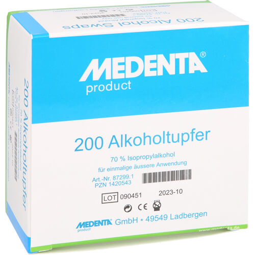 ALKOHOLTUPFER 70% Isopropyl Alkohol