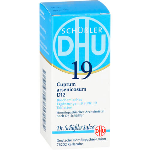 BIOCHEMIE DHU 19 Cuprum arsenicosum D 12 Tabletten
