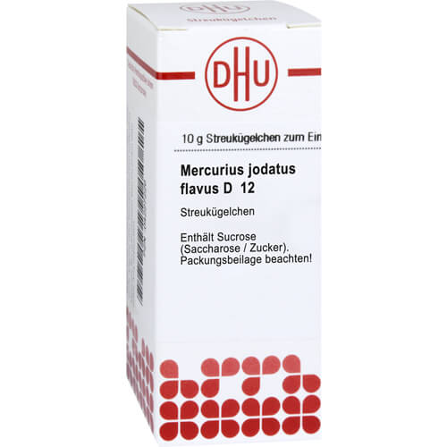 MERCURIUS JODATUS FLAVUS D 12 Globuli