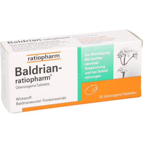BALDRIAN-RATIOPHARM überzogene Tabletten