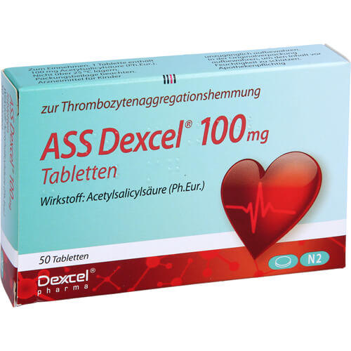 ASS Dexcel 100 mg Tabletten