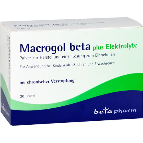 MACROGOL beta plus Elektrolyte Plv.z.H.e.L.z.Einn.