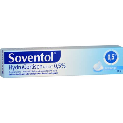 SOVENTOL Hydrocortisonacetat 0,5% Creme