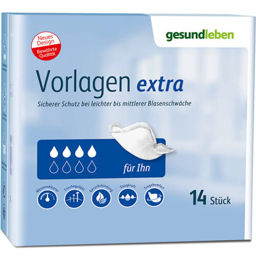 GESUND LEBEN Vorlage Herren extra