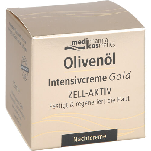 OLIVENÖL INTENSIVCREME Gold ZELL-AKTIV Nachtcreme
