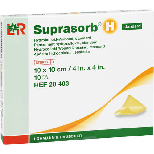 SUPRASORB H Hydrokoll.Verb.standard 10x10 cm