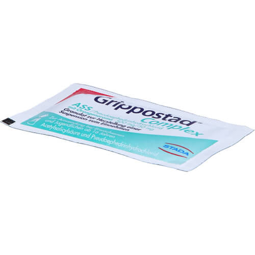 GRIPPOSTAD Complex ASS/Pseudoeph.500/30 mg Orange