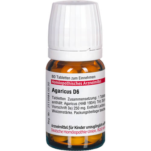 AGARICUS D 6 Tabletten