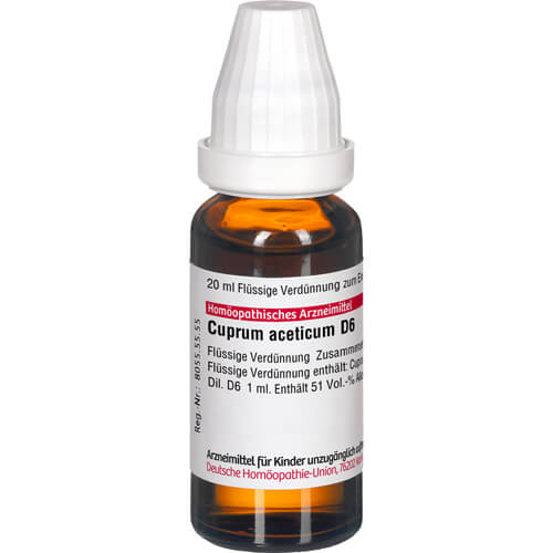 CUPRUM ACETICUM D 6 Dilution