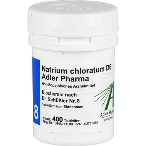 BIOCHEMIE Adler 8 Natrium chloratum D 6 Tabletten