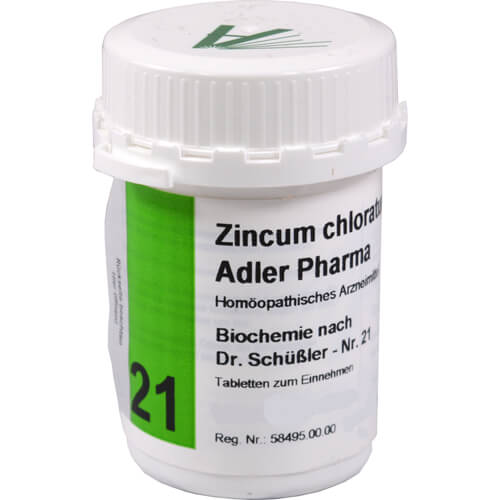 BIOCHEMIE Adler 21 Zincum chloratum D 12 Tabletten