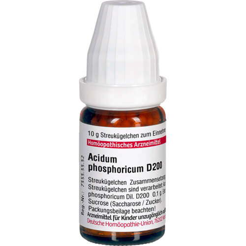 ACIDUM PHOSPHORICUM D 200 Globuli