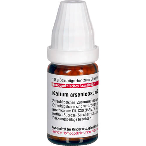 KALIUM ARSENICOSUM C 30 Globuli