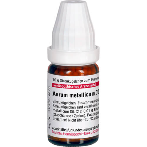 AURUM METALLICUM C 12 Globuli