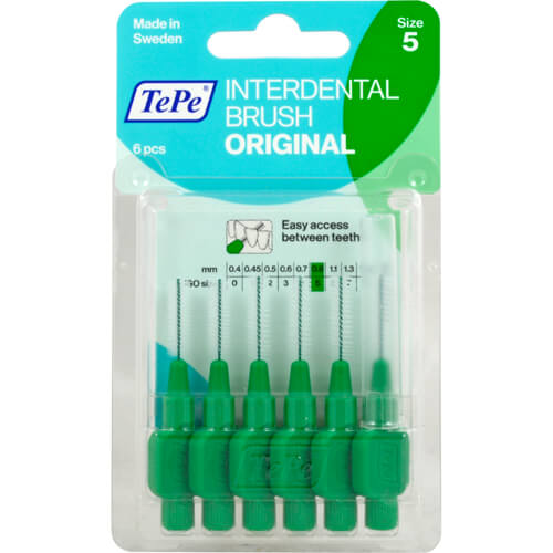 TEPE Interdentalbürste 0,8mm grün